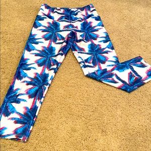 Goldsheep crop leggings